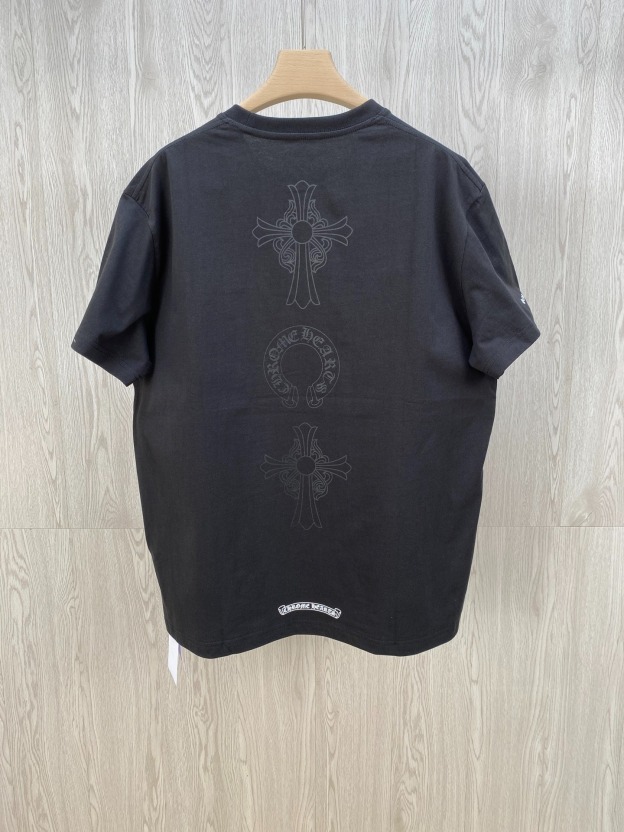 クロムハーツ「Chrome Hearts」シャドウクロス プリントTシャツ