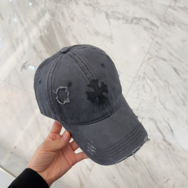 クロムハーツ「Chrome Hearts」ヴィンテージ ディストレス キャップ