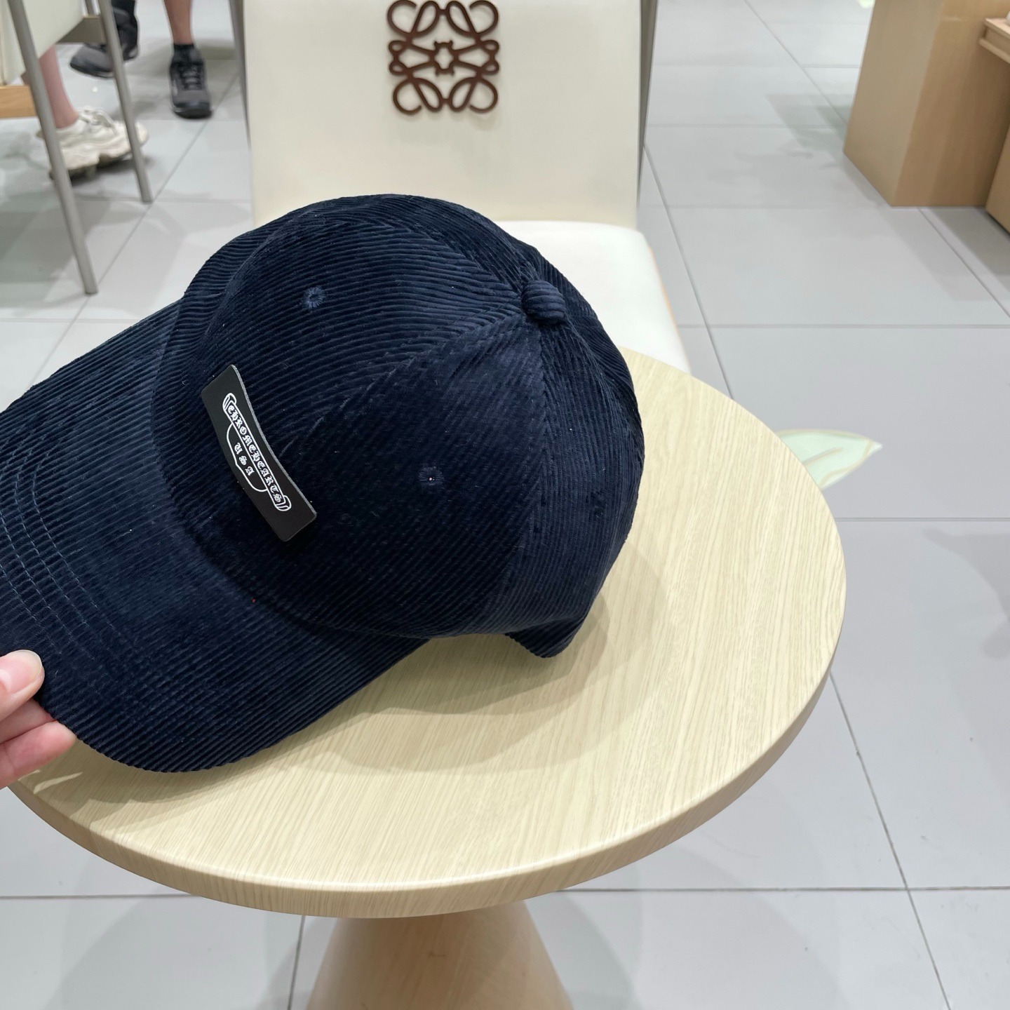 クロムハーツ「Chrome Hearts」コーデュロイ スナップバック キャップ