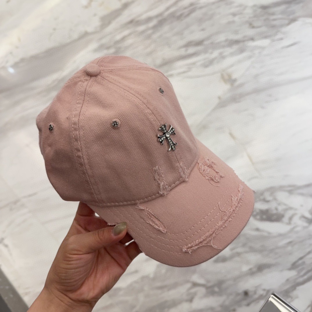 クロムハーツ「Chrome Hearts」ヴィンテージ ディストレス キャップ