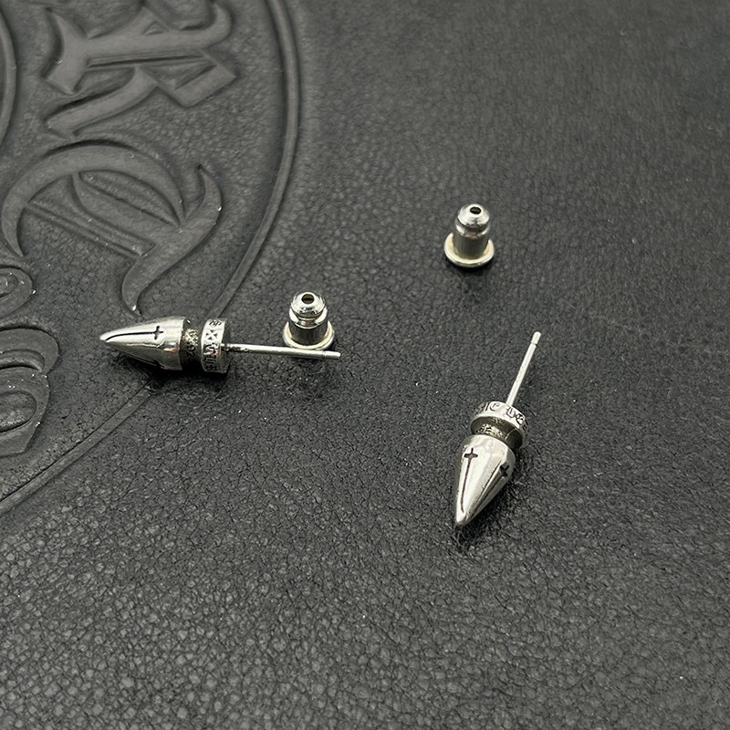 クロムハーツ「Chrome Hearts」バレットスタッドピアス S925 ピアス