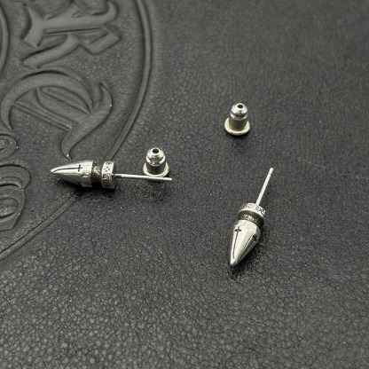 クロムハーツ「Chrome Hearts」バレットスタッドピアス S925 ピアス