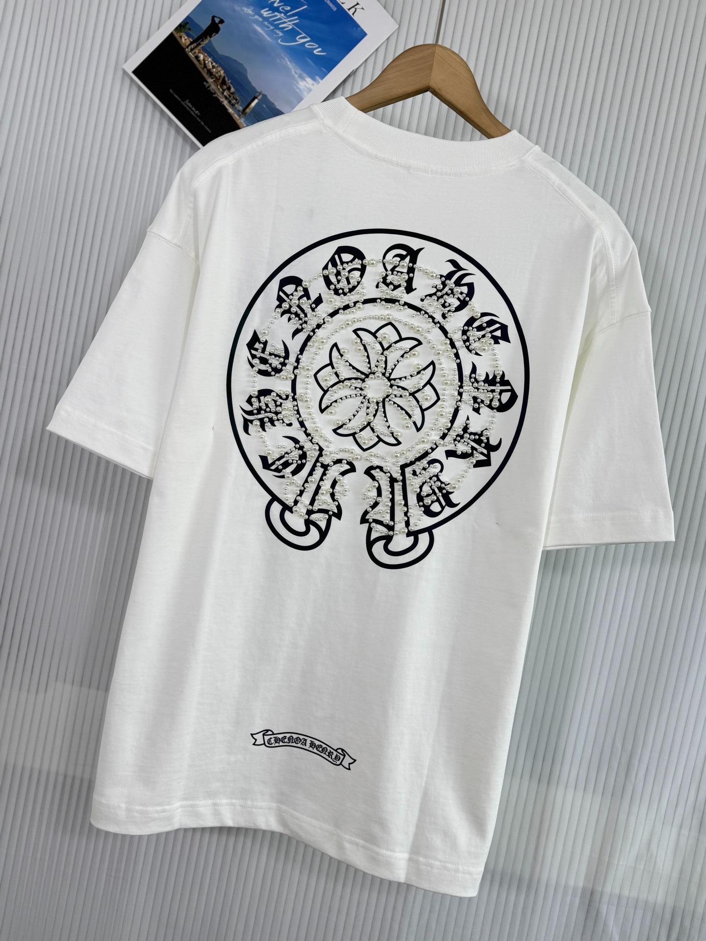 クロムハーツ「Chrome Hearts」 2025SS クロスパッチワークTシャツ 26/2 320g