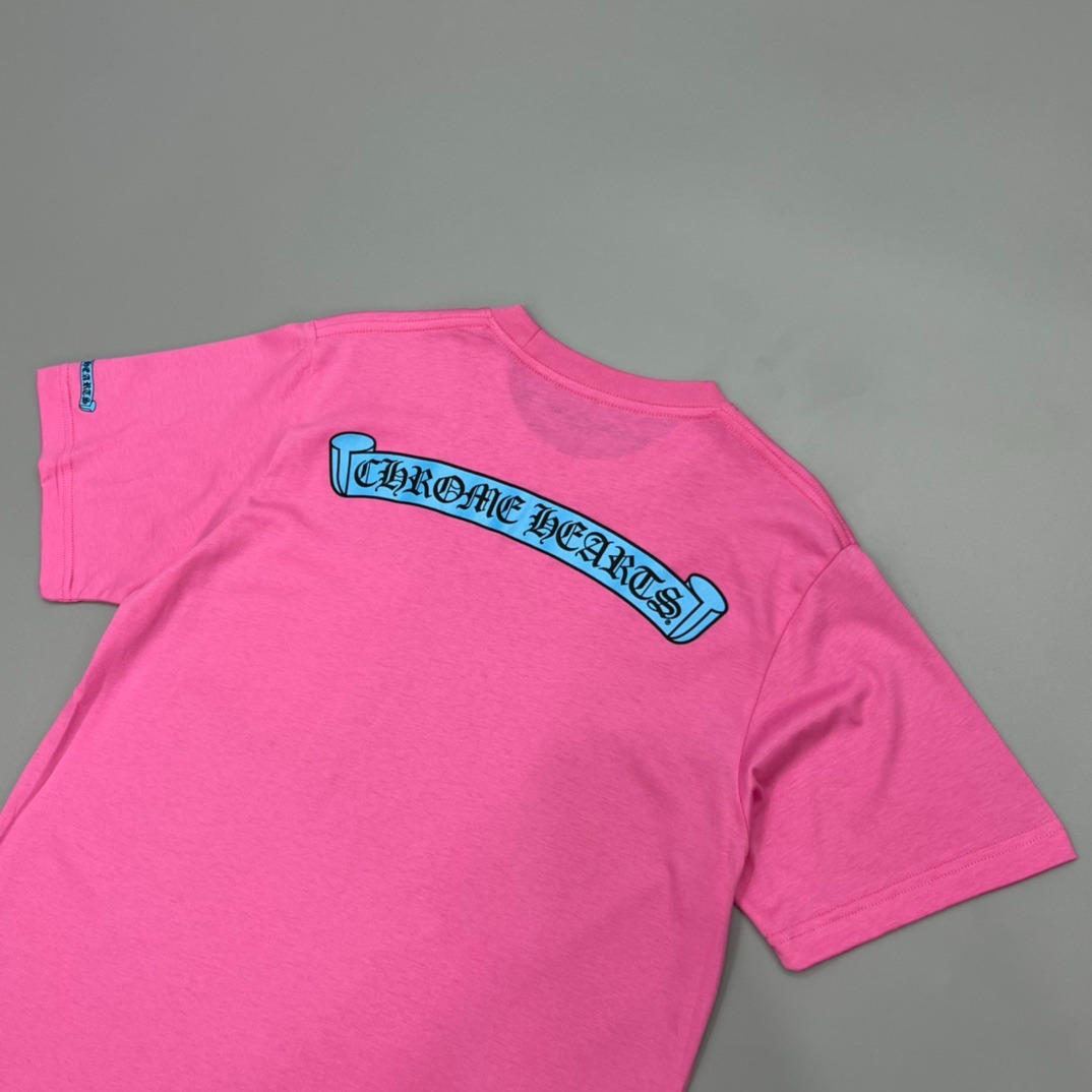 クロムハーツ「Chrome Hearts」ドーパミンカラー リミテッドTシャツ