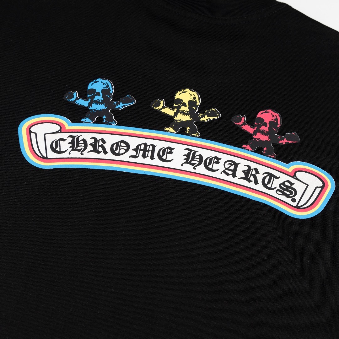 クロムハーツ「Chrome Hearts」サンスクリットクロス ヘビーフォームTシャツ
