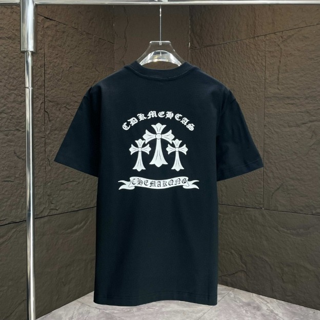 クロムハーツ「Chrome Hearts」シリコンロゴTシャツ