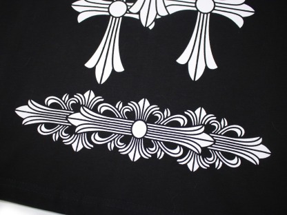 クロムハーツ「Chrome Hearts」クロスプリントTシャツ