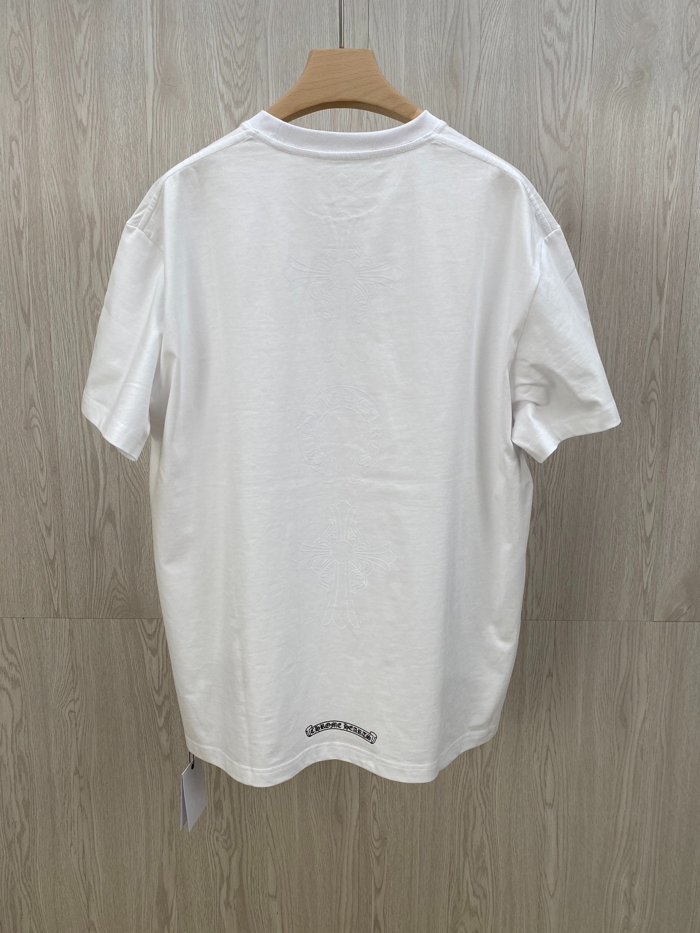 クロムハーツ「Chrome Hearts」シャドウクロス プリントTシャツ