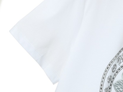 クロムハーツ「Chrome Hearts」ミニマルロゴ プリントTシャツ