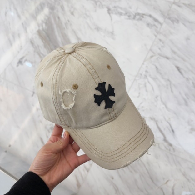 クロムハーツ「Chrome Hearts」ヴィンテージ ディストレス キャップ