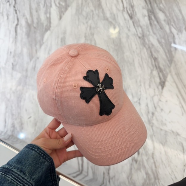 クロムハーツ「Chrome Hearts」ディストレスド スナップバック キャップ