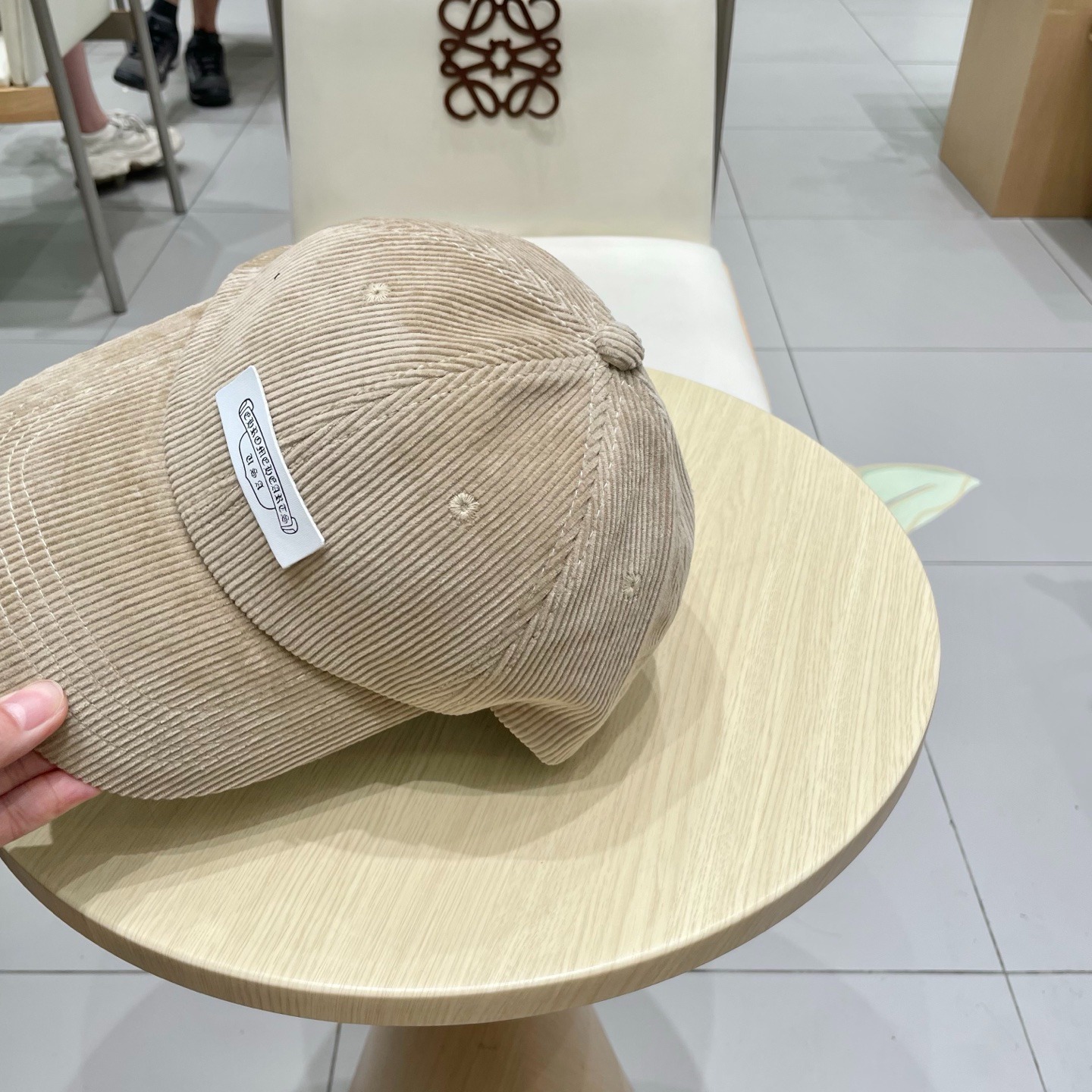 クロムハーツ「Chrome Hearts」コーデュロイ スナップバック キャップ