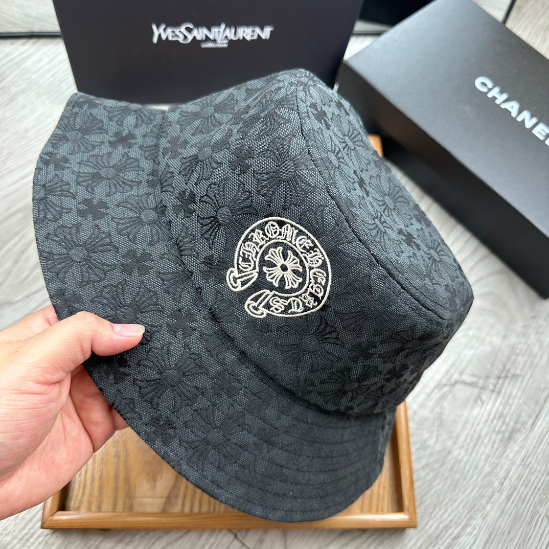 クロムハーツ「Chrome Hearts」ダブルエンブロイダリー バケットハット