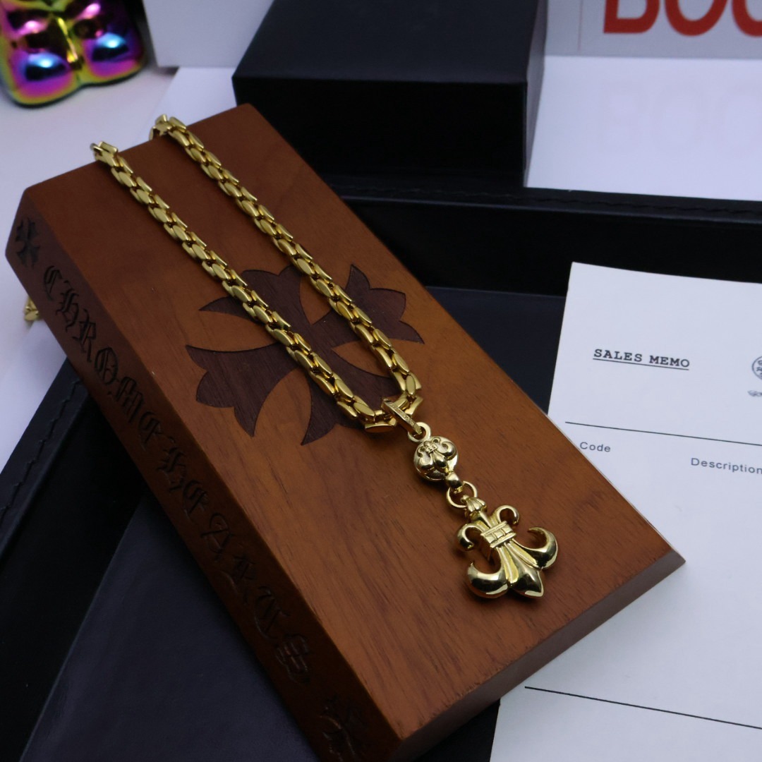 クロムハーツ「Chrome Hearts」クラシッククロスペンダントネックレス