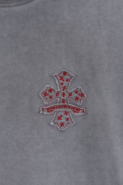 クロムハーツ「Chrome Hearts」サンスクリット3DエンブロイダリーTシャツ