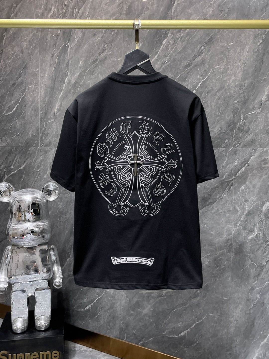 クロムハーツ「Chrome Hearts」クロスホースシュー サンスクリットTシャツ