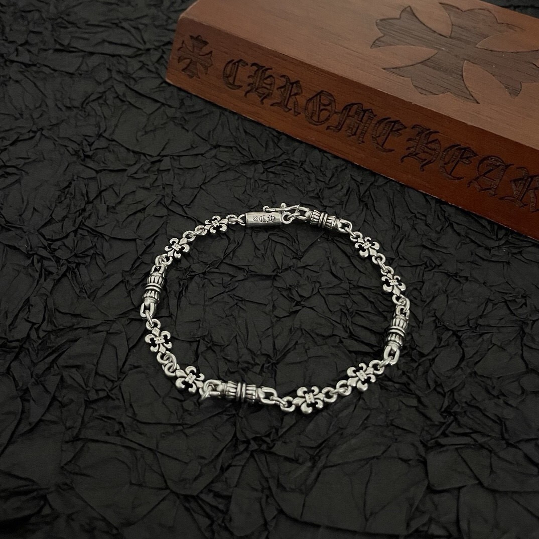 クロムハーツ (Chrome Hearts)クロム ハーツ ヘキサグラム アンティーク ブレスレット