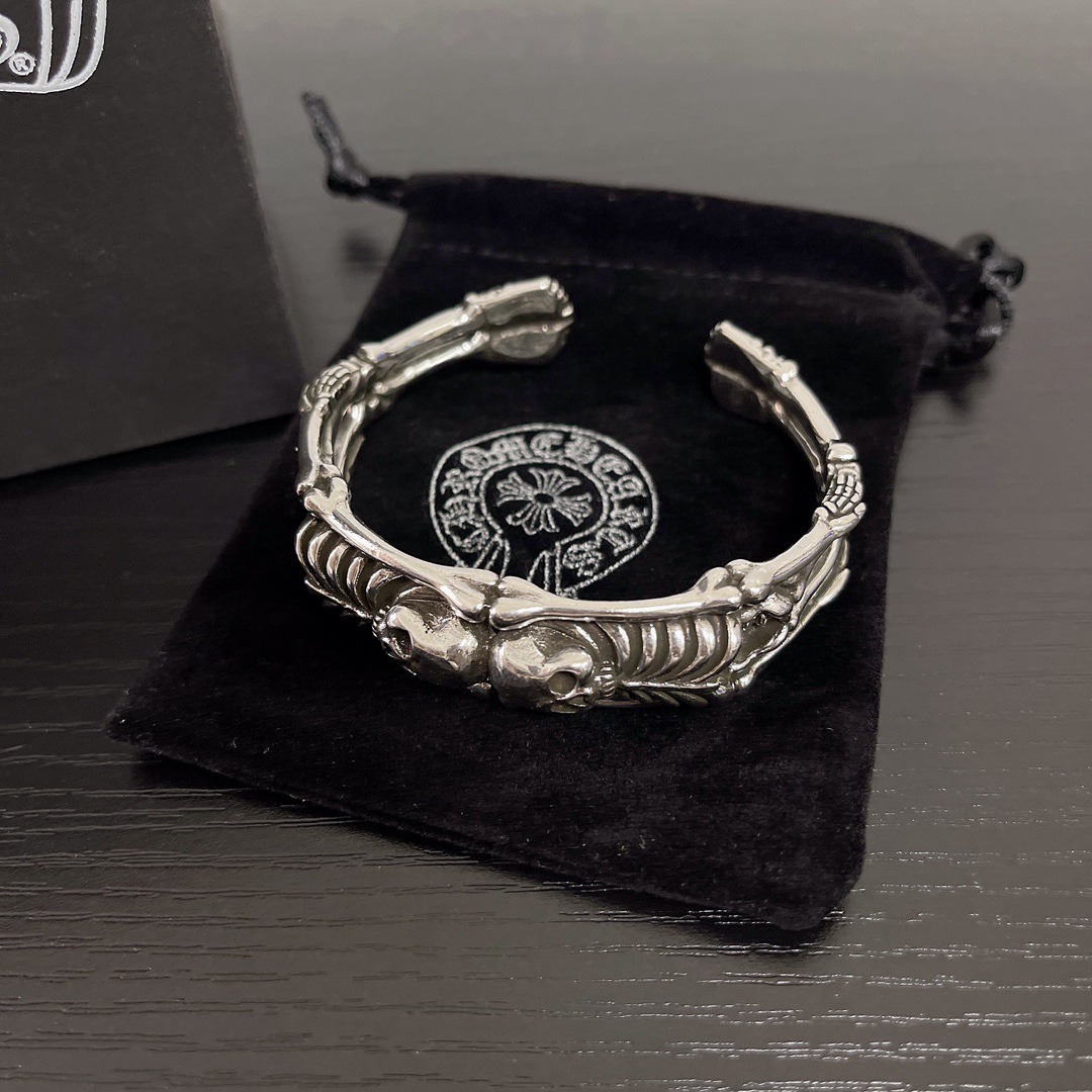 クロムハーツ「Chrome Hearts」Premium Craftsmanship Cuff Bracelet