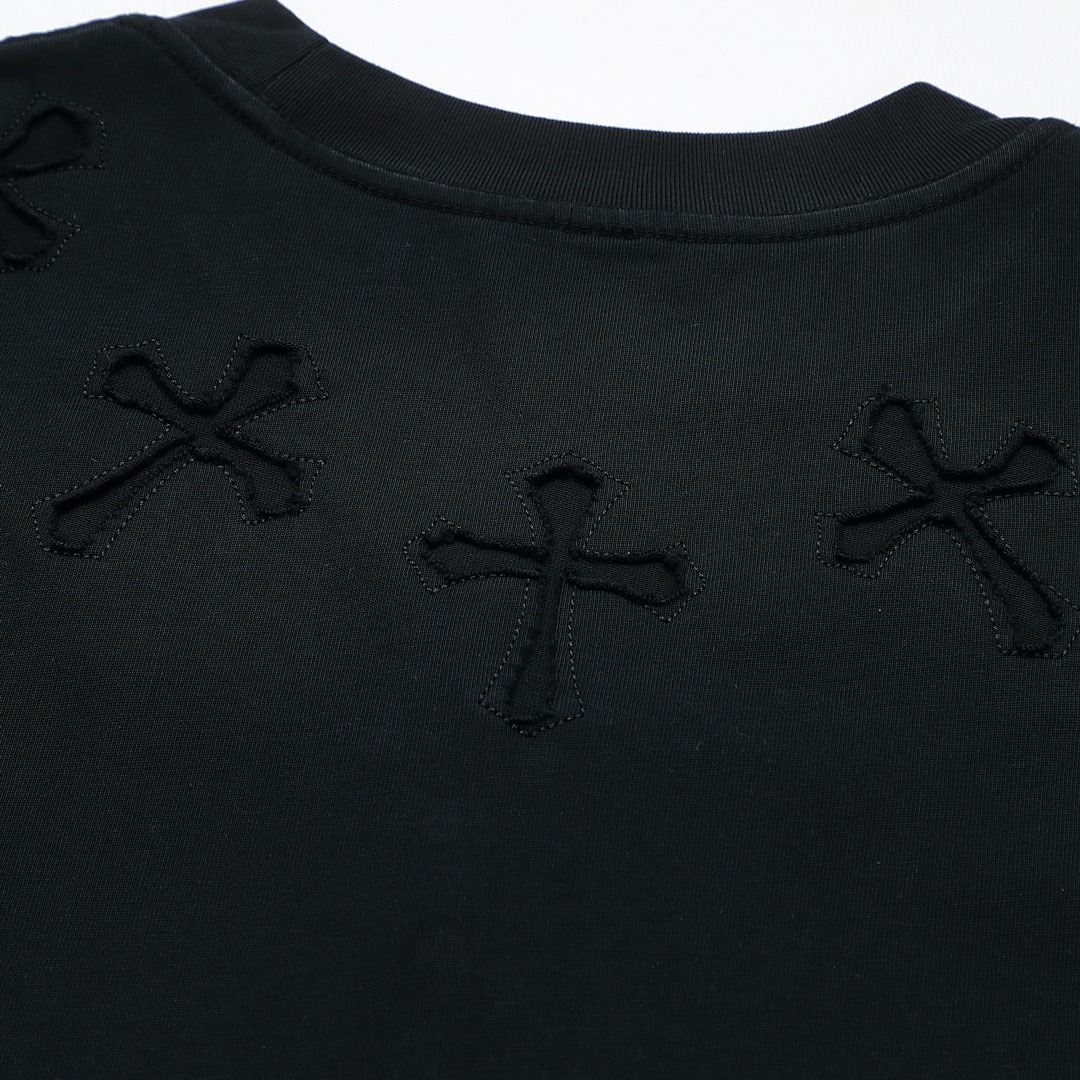 クロムハーツ「Chrome Hearts」プレミアム ウォッシュドTシャツ