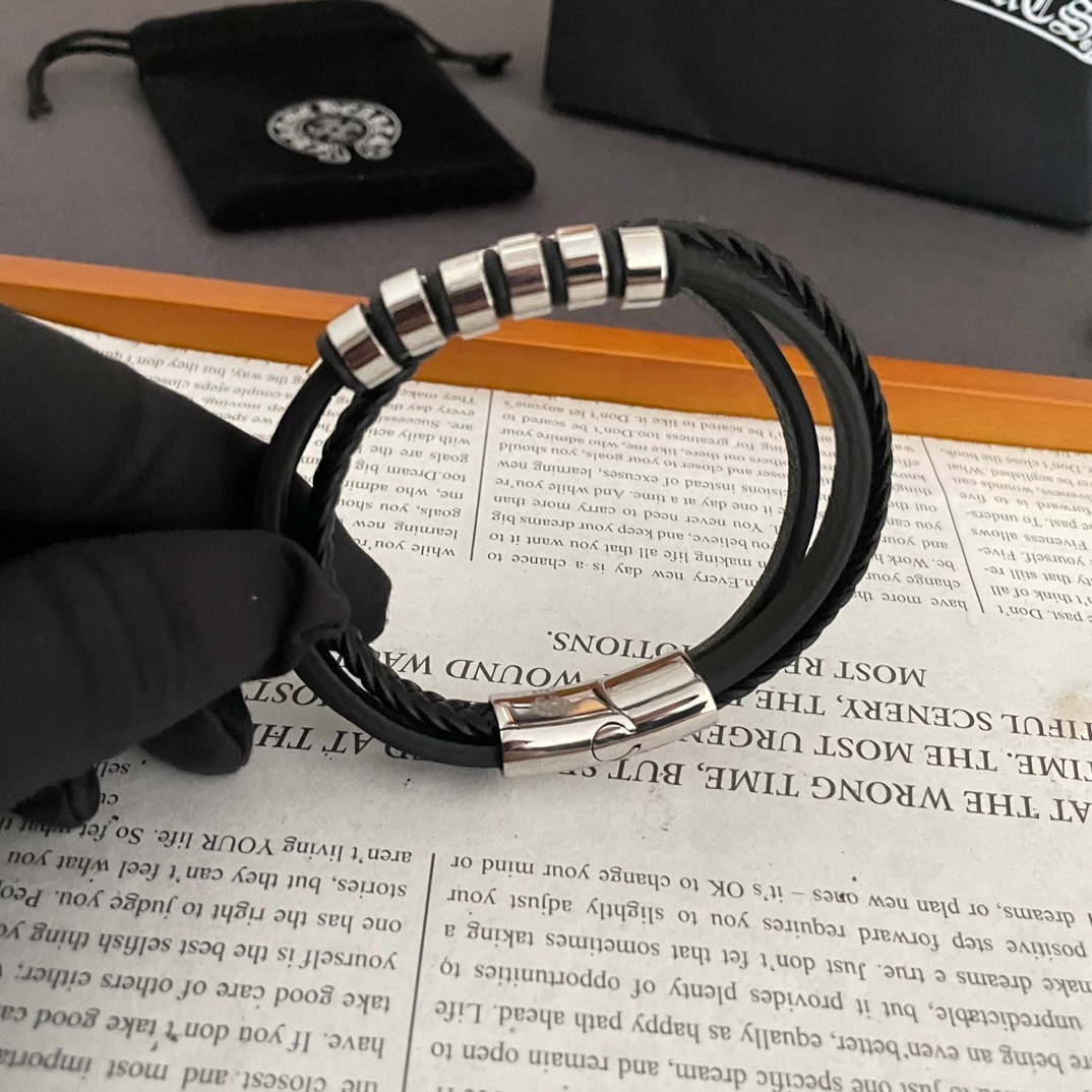 クロムハーツ「Chrome Hearts」ビンテージ5リング ブレスレット