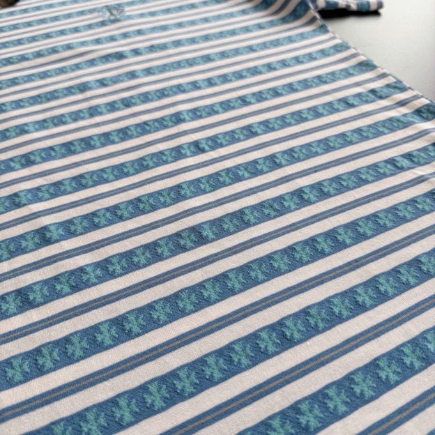 クロムハーツ「Chrome Hearts」 ストライプサンスクリットTシャツ