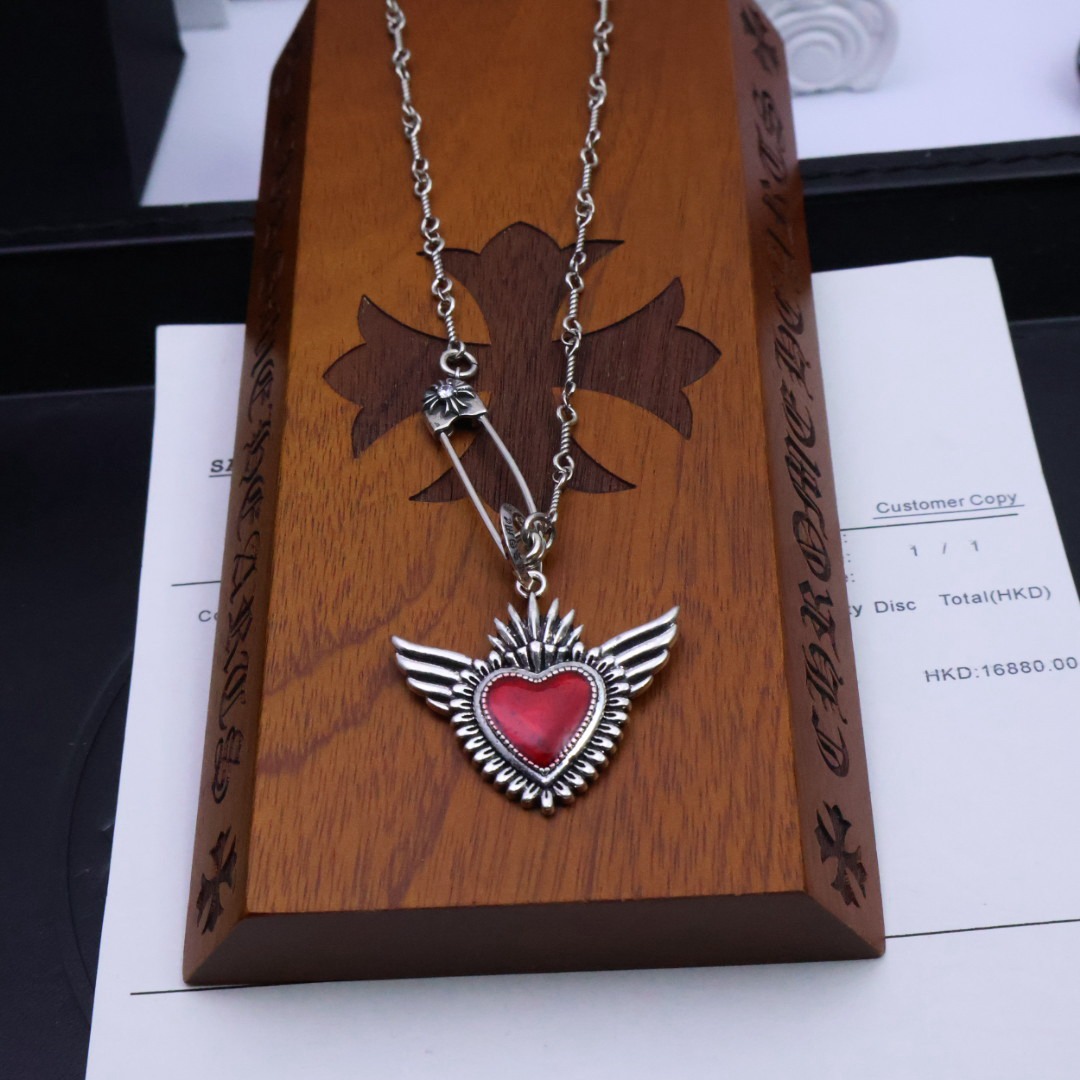 クロムハーツ「Chrome Hearts」エターナルハート ネックレス