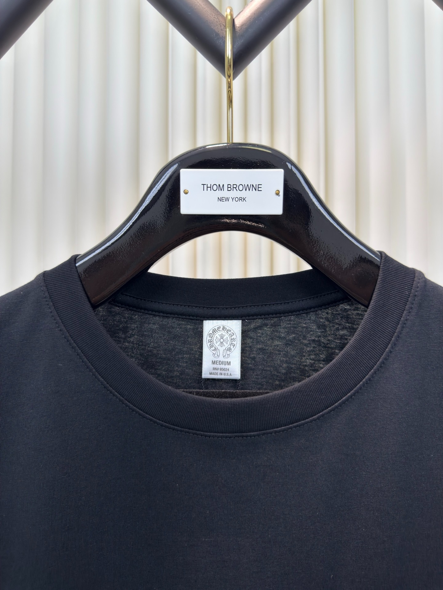 クロムハーツ「Chrome Hearts」 ハンドプリントTシャツ