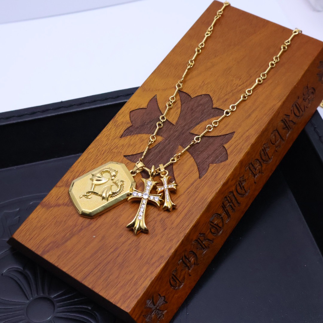 クロムハーツネックレスですP130