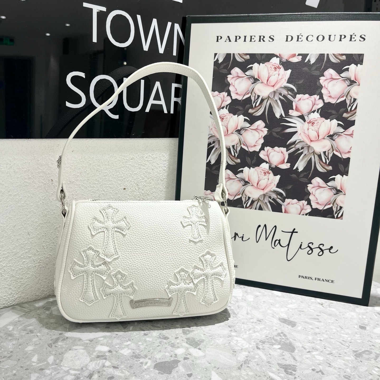 クロムハーツ「Chrome Hearts」クロスロゴ アンダーアームバッグ