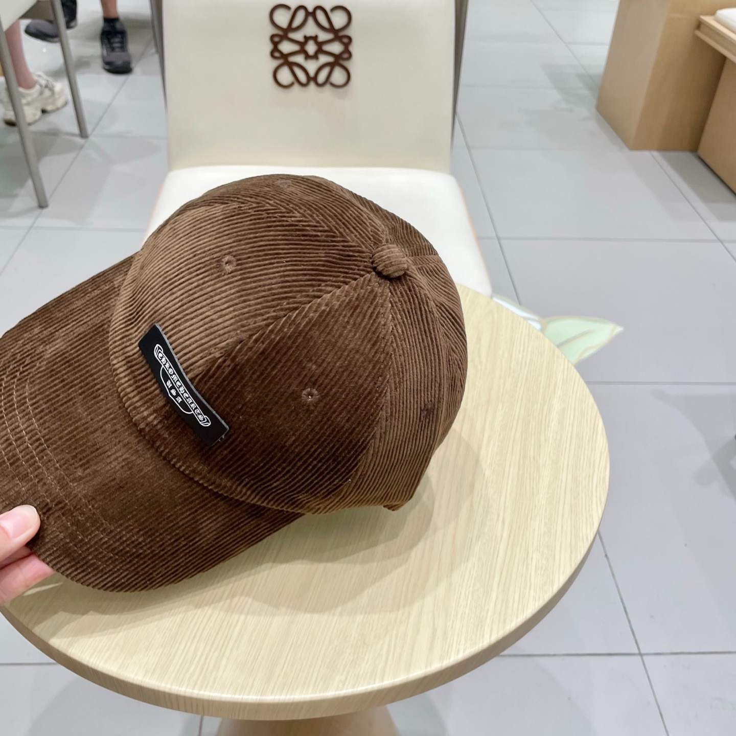 クロムハーツ「Chrome Hearts」コーデュロイ スナップバック キャップ