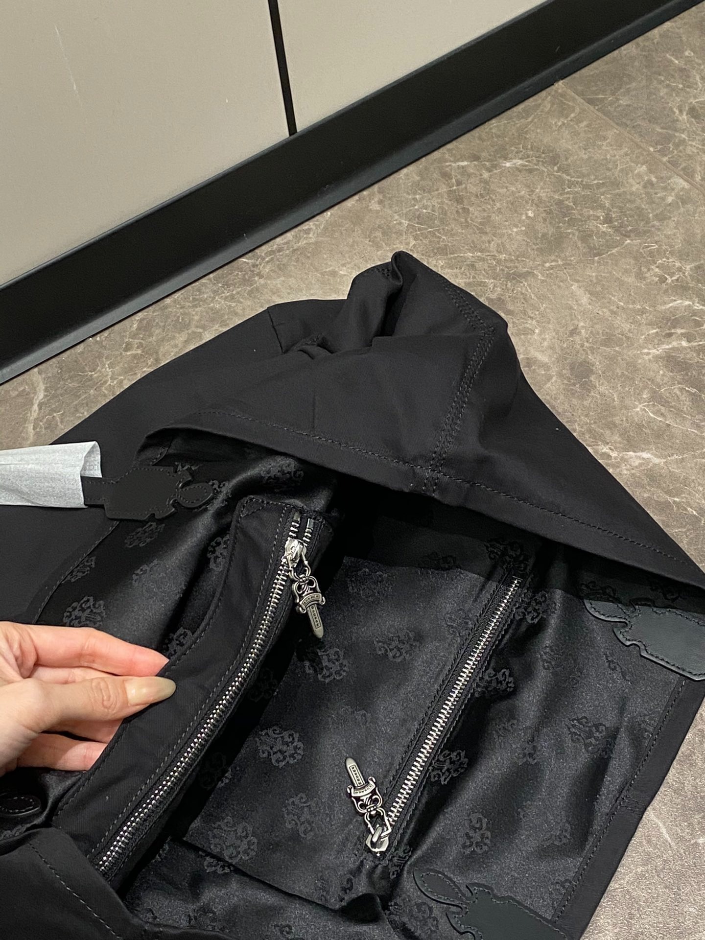 クロムハーツ「Chrome Hearts」ナイロン トートバッグ