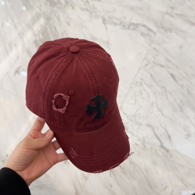 クロムハーツ「Chrome Hearts」ヴィンテージ ディストレス キャップ