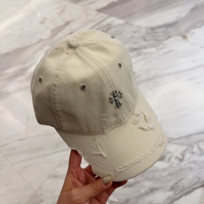 クロムハーツ「Chrome Hearts」ヴィンテージ ディストレス キャップ