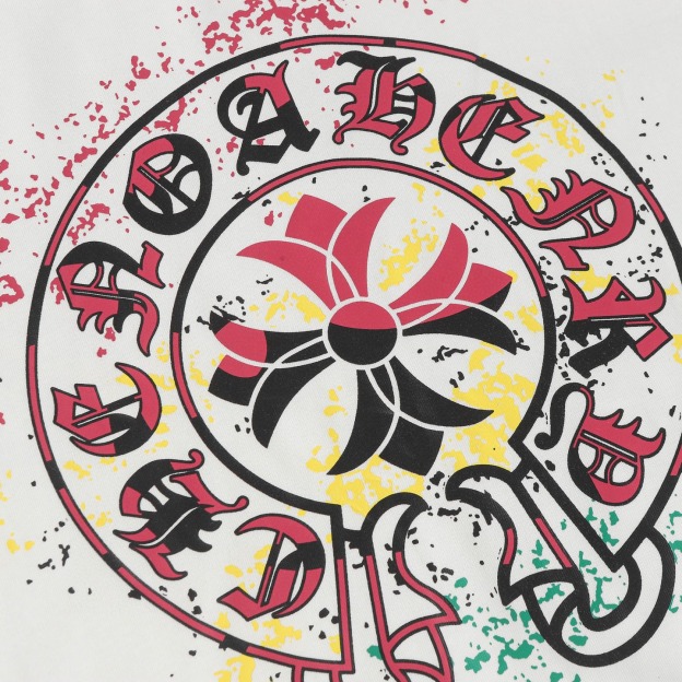 クロムハーツ「Chrome Hearts」デジタルプリントTシャツ