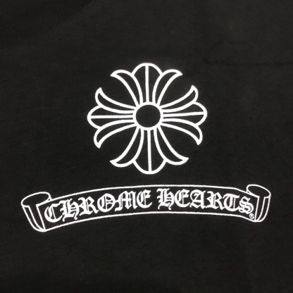 クロムハーツ「Chrome Hearts」レディース Vネック シグネチャーTシャツ