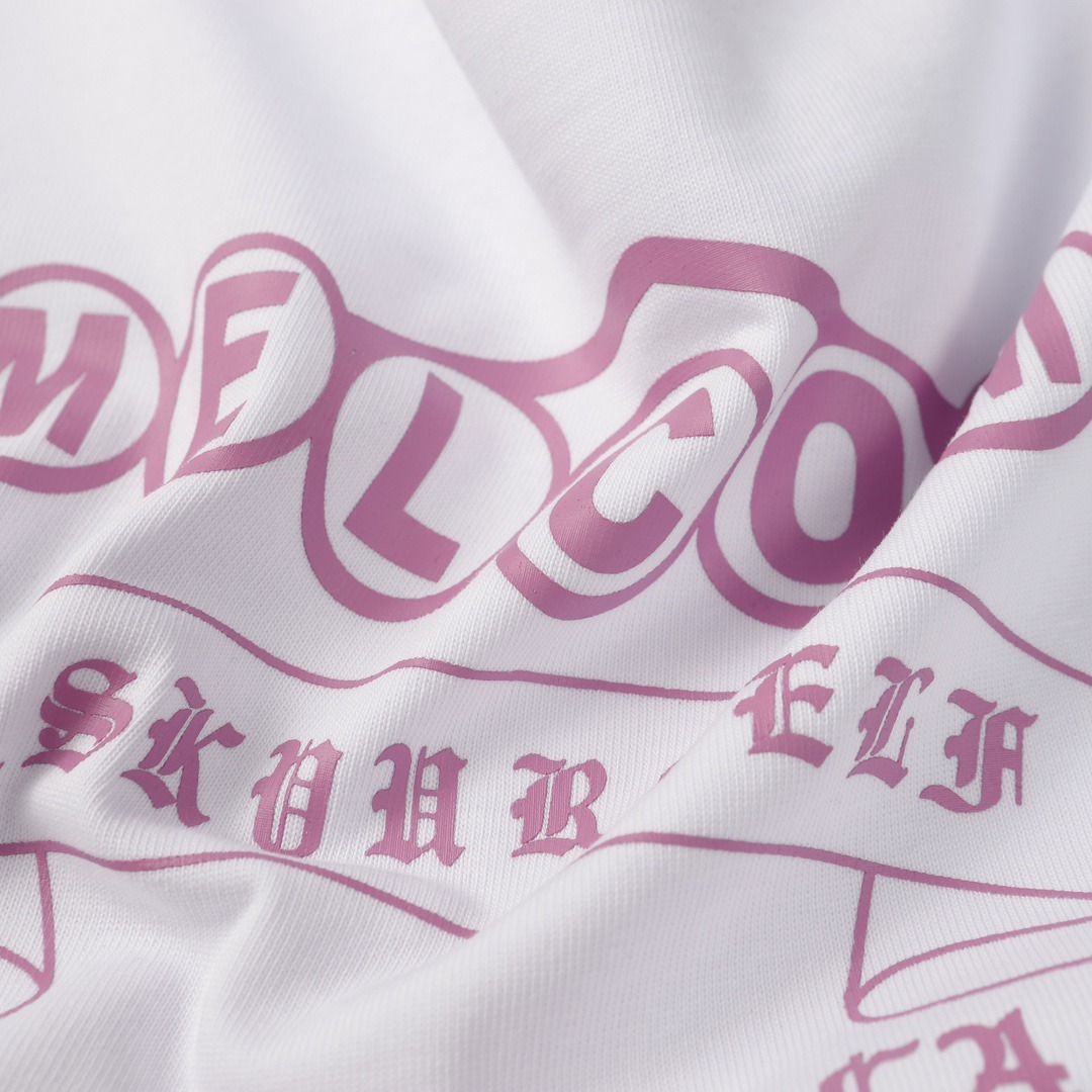クロムハーツ「Chrome Hearts」サンスクリットバックプリントTシャツ