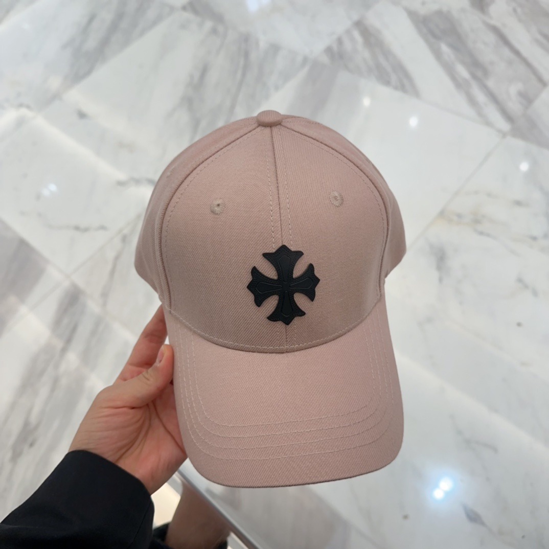 クロムハーツ「Chrome Hearts」ディストレスド スナップバック キャップ