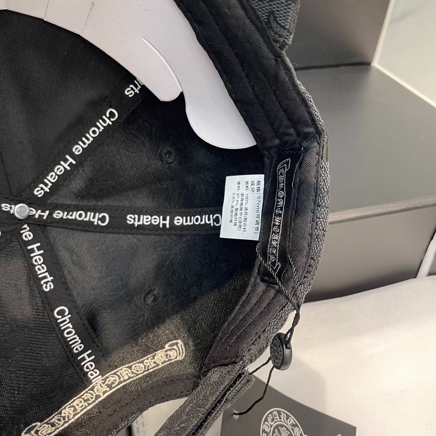 クロムハーツ「Chrome Hearts」プレミアム スナップバック キャップ