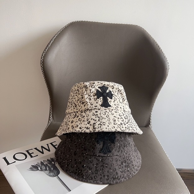 クロムハーツ「Chrome Hearts」レオパード バケットハット