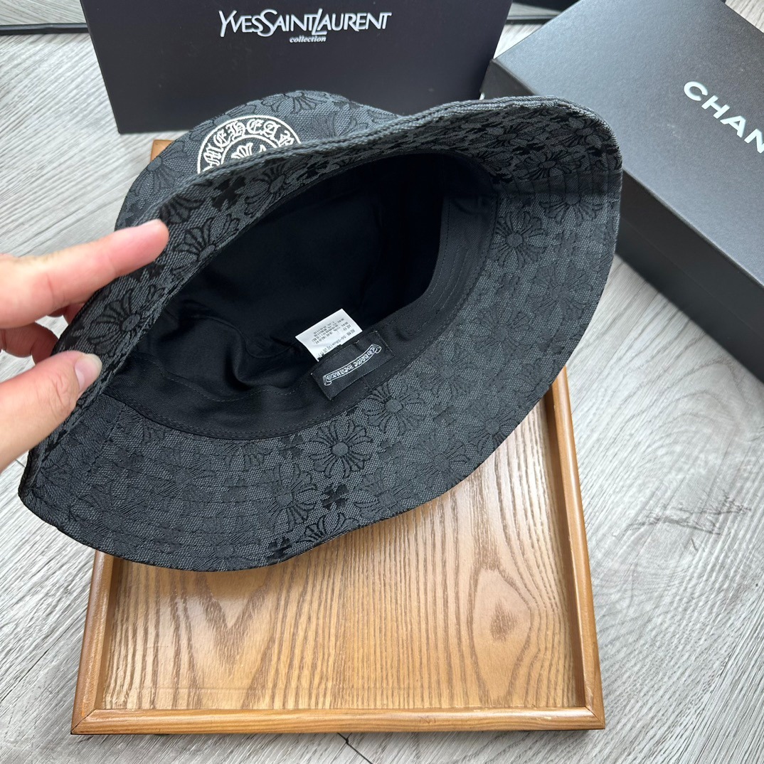 クロムハーツ「Chrome Hearts」ダブルエンブロイダリー バケットハット