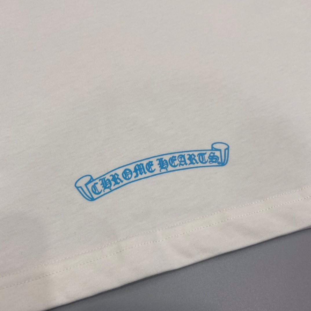 クロムハーツ「Chrome Hearts」キャラクター ジェルプリントTシャツ