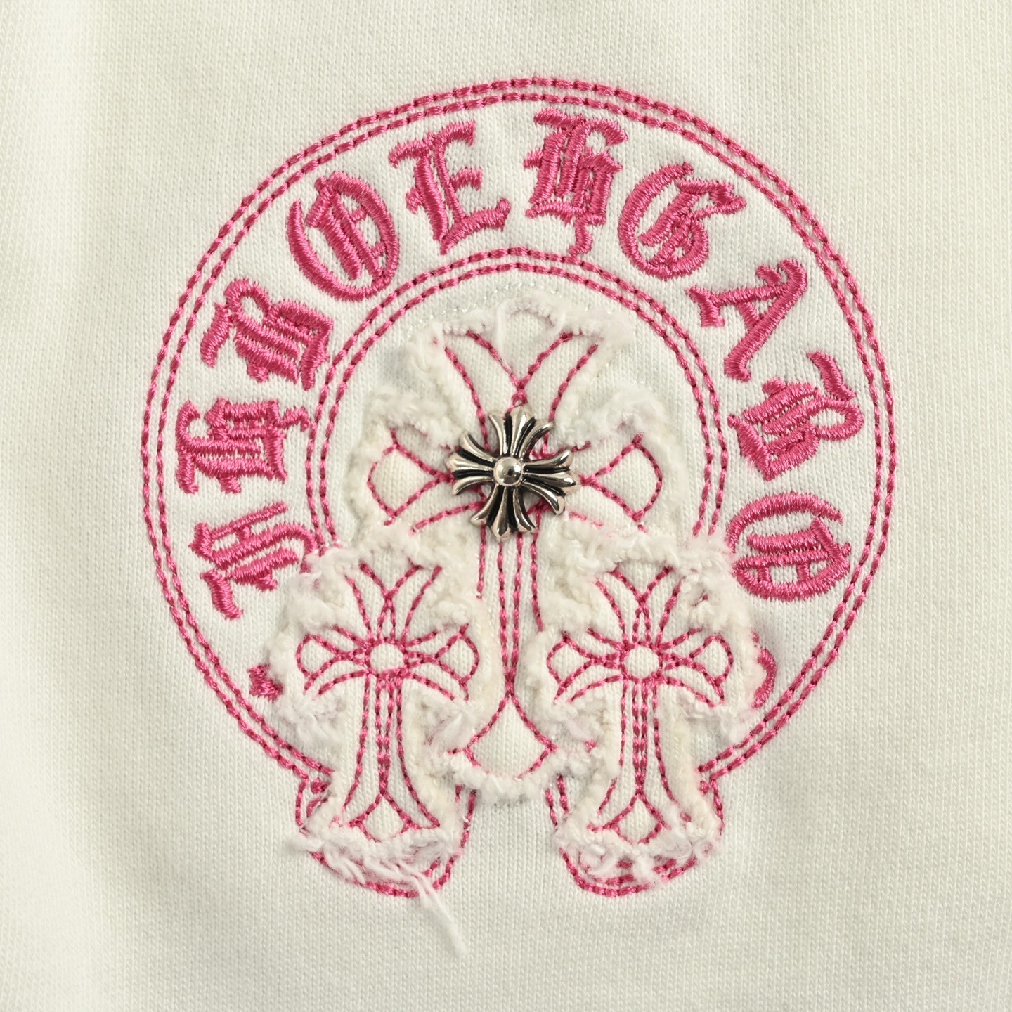 クロムハーツ「Chrome Hearts」エンブロイダード パッチワーク ショートパンツ