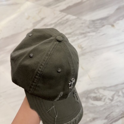 クロムハーツ「Chrome Hearts」ヴィンテージ ディストレス キャップ