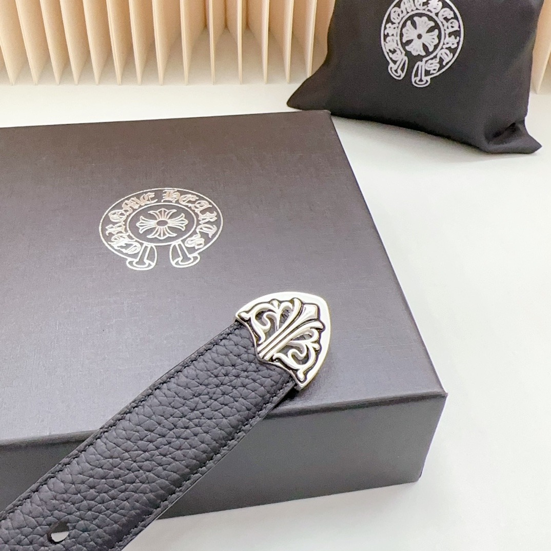 クロムハーツ「Chrome Hearts」ケルトツードラゴン フィックスベルト 3.8cm