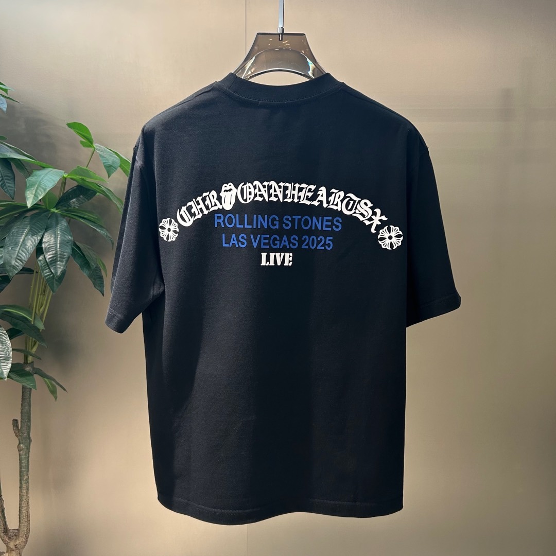 クロムハーツ「Chrome Hearts」クルーネックTシャツ