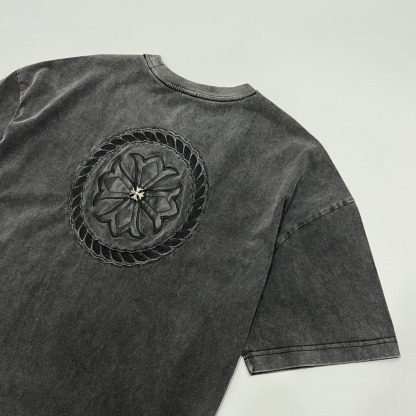 クロムハーツ「Chrome Hearts」クロス＆サンスクリットTシャツ