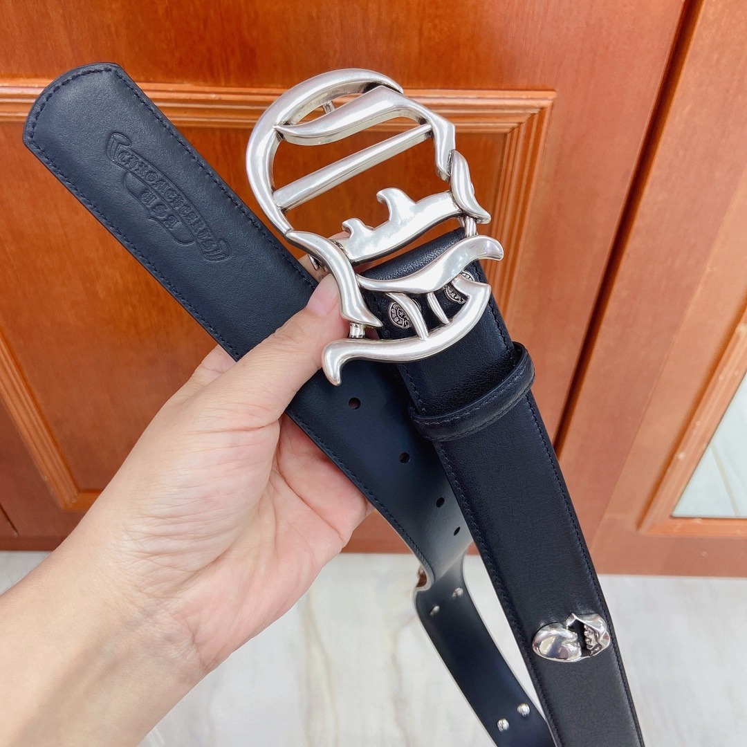 クロムハーツ「Chrome Hearts」ヘキサグラム スター ベルト