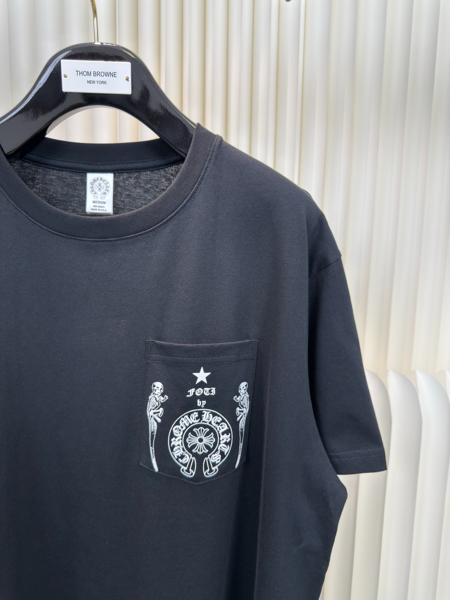 クロムハーツ「Chrome Hearts」 ハンドプリントTシャツ