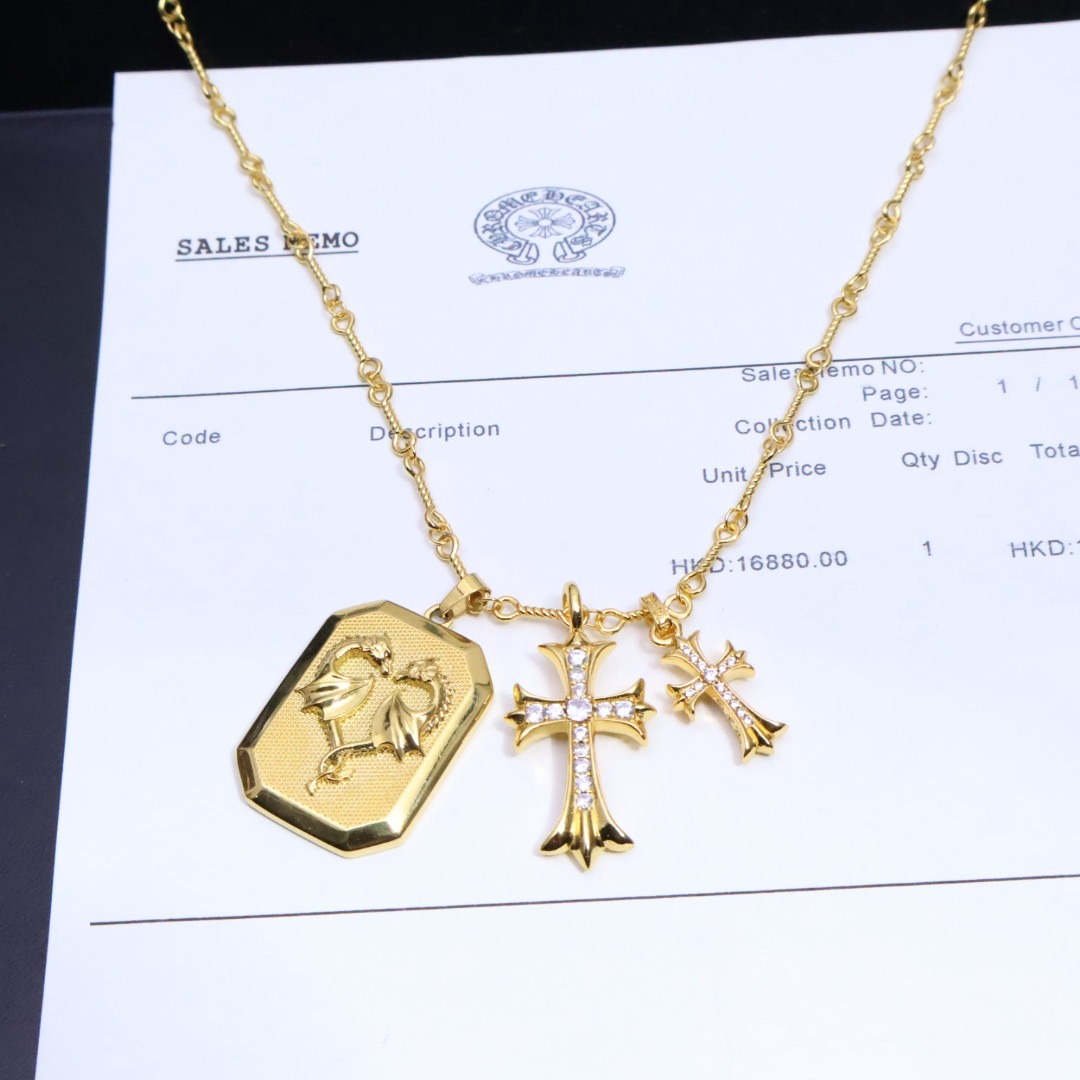 クロムハーツネックレスですP130