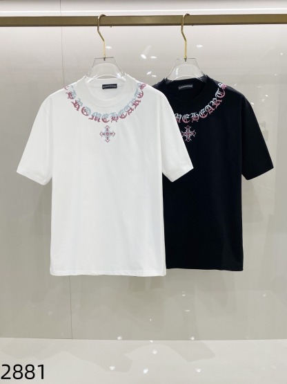 クロムハーツ「Chrome Hearts」シグネチャーロゴ プリントTシャツ